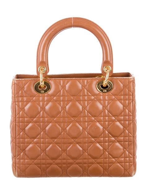 lady dior patent brown|Dior handbags designer.